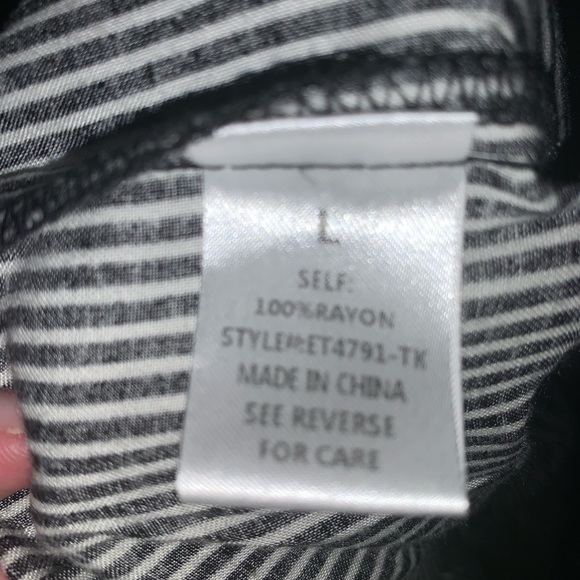 Elodie Capri black and white size large - Picture 4 of 6